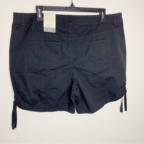 NWT Style & Co Black Core Shorts Mid Rise 7" Inseam Size 16 $39.50 - Picture 3 of 8